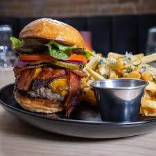 Parkside signature dishes Oysters on the Half ShellParkside BurgerSteak FritesCrispy Calamari﻿﻿